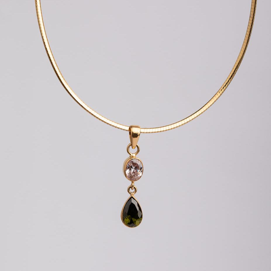 Green Forest Tourmaline Set