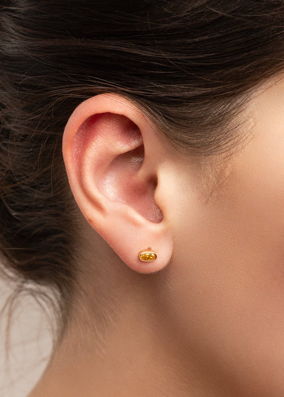 Topaz Stud Earrings