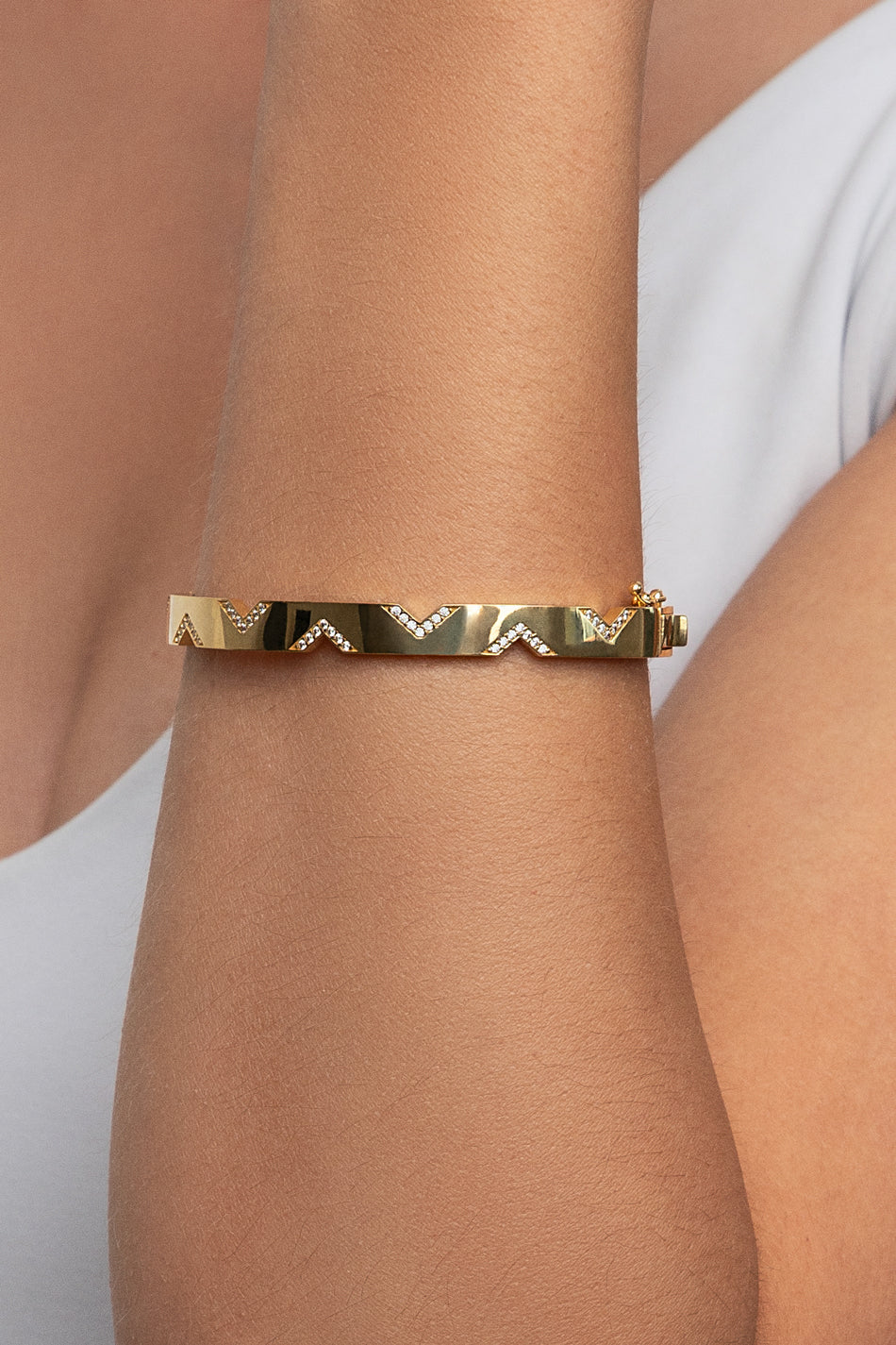 Gilded Cane Bracelet
