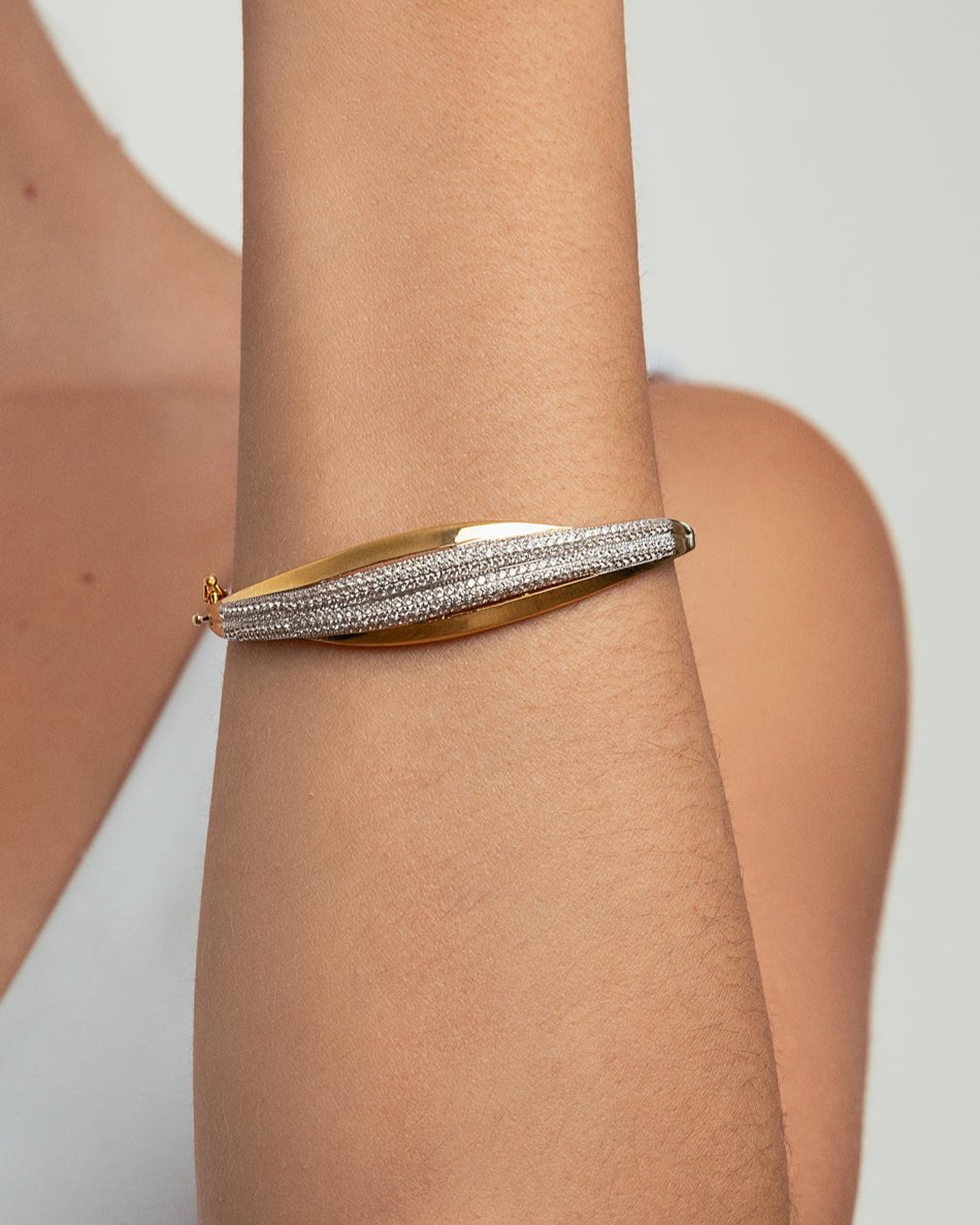 Crystal Wave Bracelet