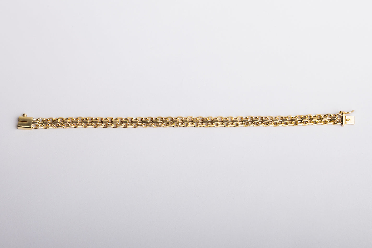 Double Curb Bracelet