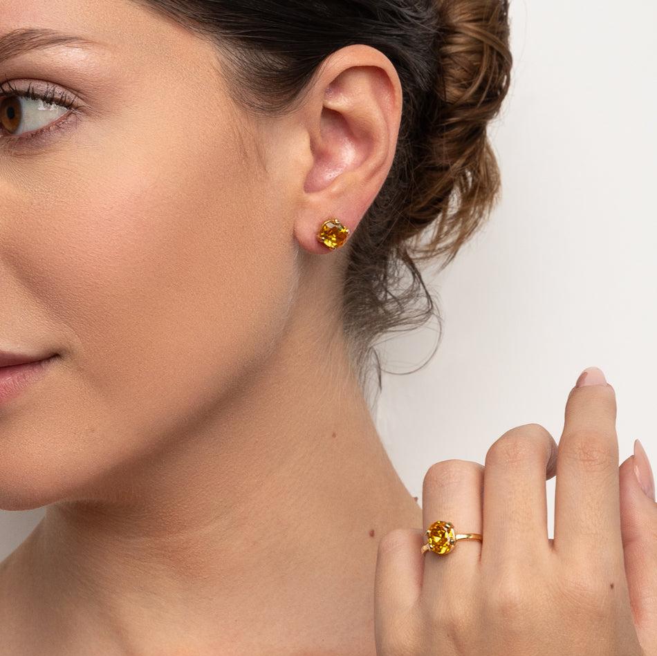 Clara Topaz Earrings