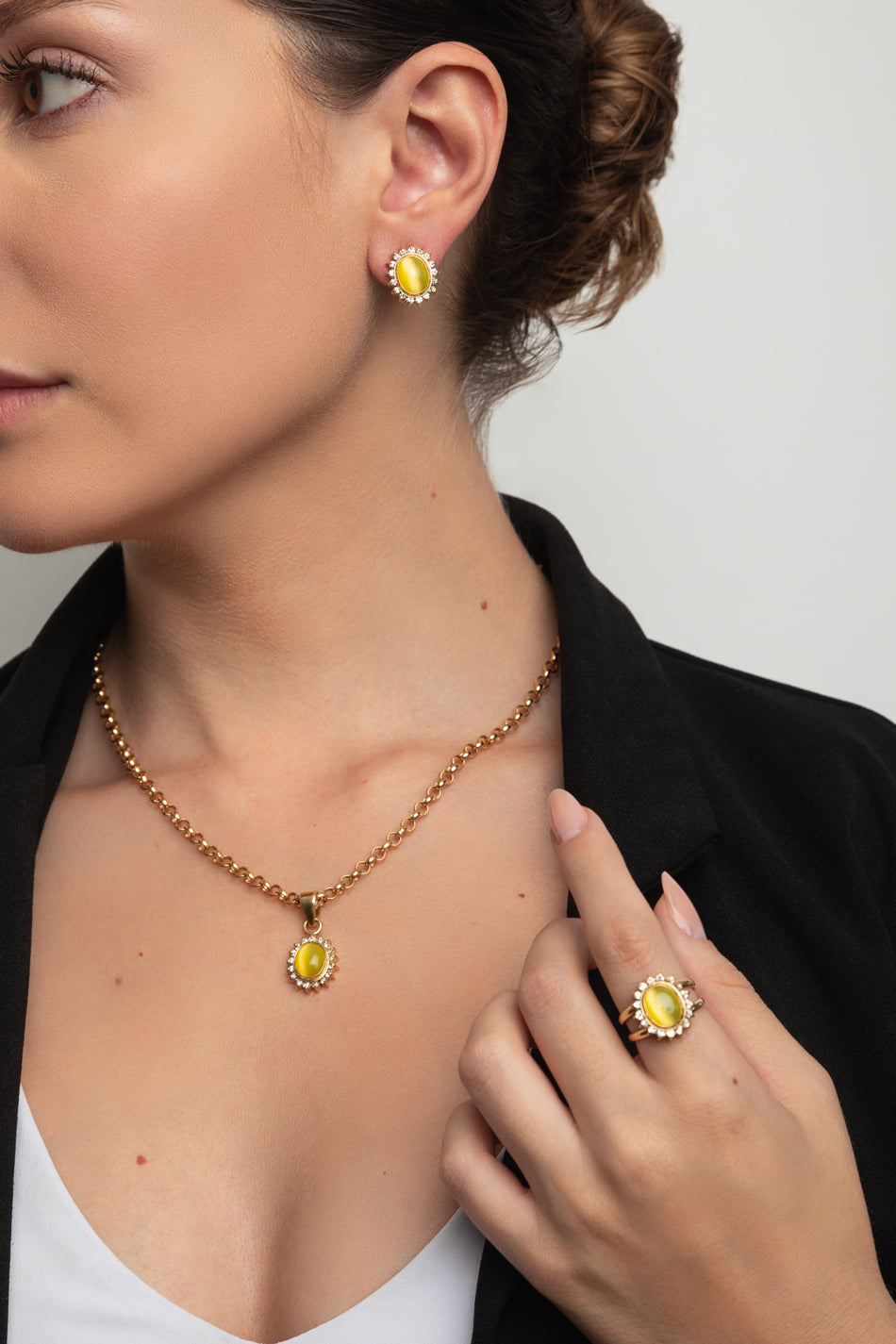Belize Golden Pendant