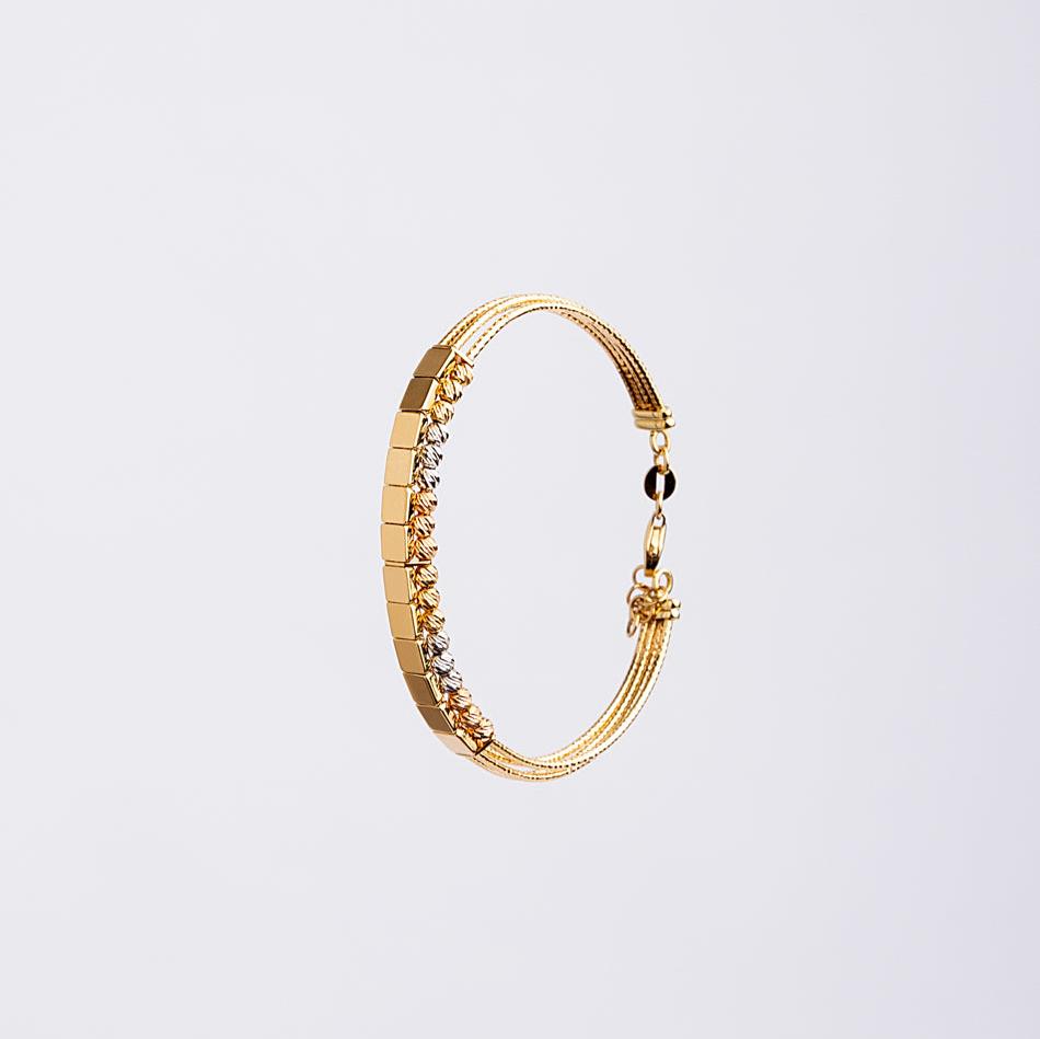 Three-Gold Accents Bracelet