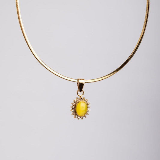 Belize Golden Pendant