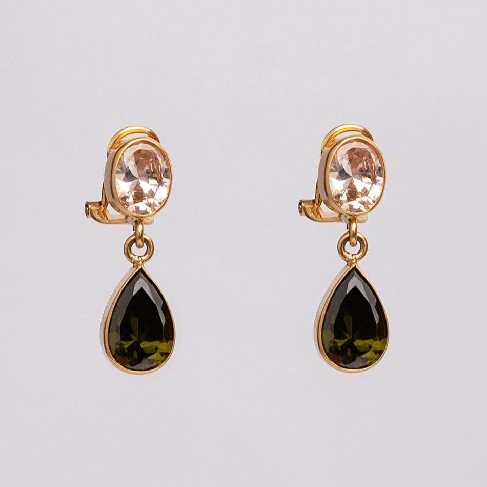 Green Forest Tourmaline Earrings