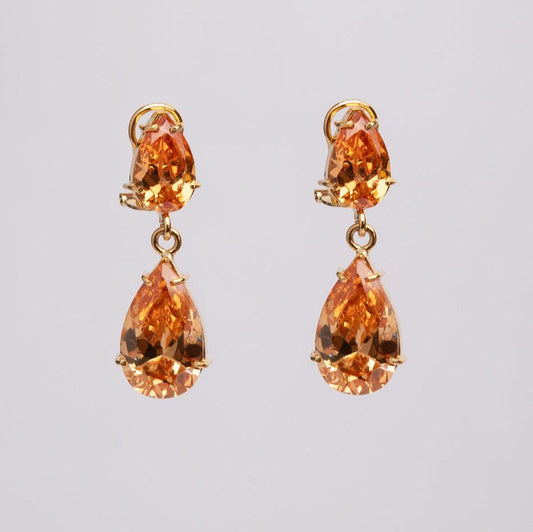 Amber Haze Earrings