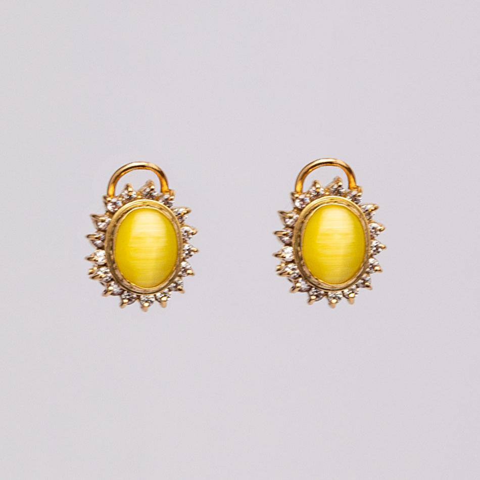 Belize Golden Earrings