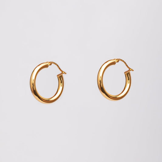 Classic Gold Hoop Earrings