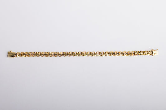 Double Curb Bracelet