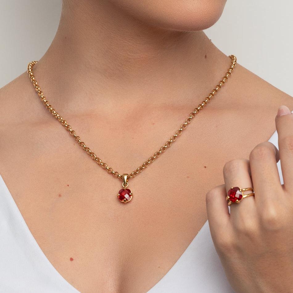 Velvet Ruby Pendant