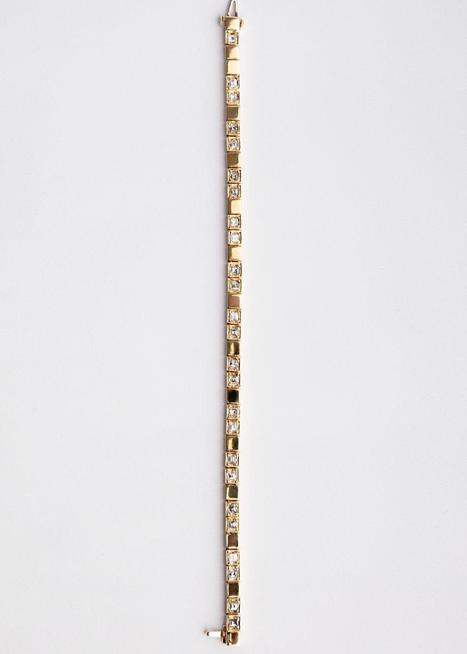 Diamond point Gold Bracelet